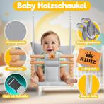 Babyschommel - Kinderschommel - Baby Swing - Grijs - KIDIZ®, Kinderen en Baby's, Wipstoeltjes, Verzenden, Zo goed als nieuw