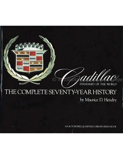 CADILLAC, STANDARD OF THE WORLD, THE COMPLETE SEVENTY-YEAR, Boeken, Auto's | Boeken