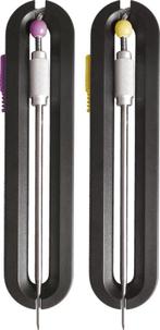 Boretti - Sondes BBQ thermometer (geel en paars) -, Verzenden, Nieuw