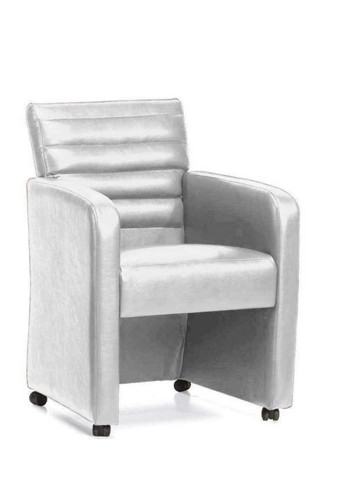 Eetkamerstoel Garda - eetkamerstoelen - Wit, Huis en Inrichting, Stoelen, Wit, Nieuw, Stof