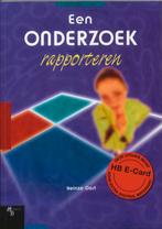 Een Onderzoek Rapporteren  Voucher 9789055746460, Boeken, Zo goed als nieuw, Verzenden