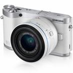 Samsung NX300 Camera + 20-50mm f/3.5-5.6 ED II Lens - Wit, Verzenden, Zo goed als nieuw