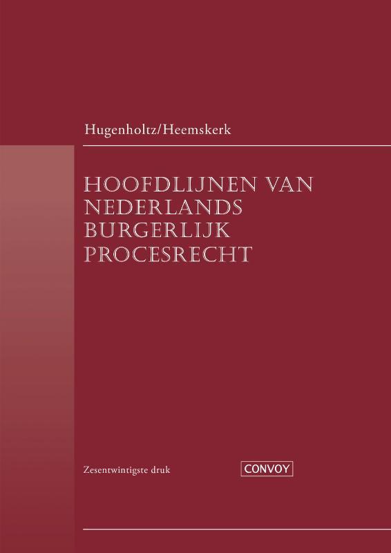 Hoofdlijnen van Nederlands Burgerlijk Procesrecht, Boeken, Wetenschap, Gelezen, Verzenden