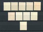 Nederland 1924/1926 - Postzegelreeks - NVPH n°149/158, Gestempeld