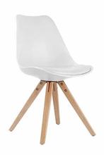 Stoelenset -  - Design - Comfort - Wit, Huis en Inrichting, Stoelen, Twee, Wit, Nieuw, Ophalen of Verzenden
