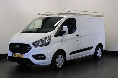 Ford Transit Custom 2.0 TDCI EURO 6, Auto's, Bestelauto's, Dealer onderhouden, Lease, Zwart, Handgeschakeld, Wit, Financial lease