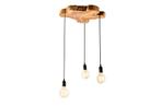 Hanglamp HYPNOTIC 50cm longan hout naturel - 44686, Huis en Inrichting, Lampen | Hanglampen, Ophalen of Verzenden, Nieuw