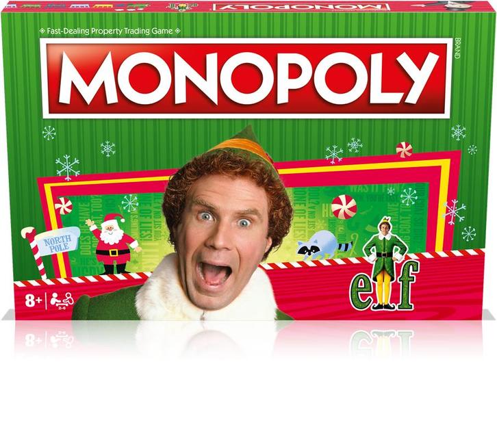 Monopoly Elf | Winning Moves - Gezelschapsspellen, Hobby en Vrije tijd, Gezelschapsspellen | Bordspellen, Nieuw, Verzenden