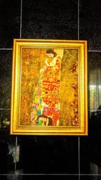 Amber Baltisch amber mozaïek - Klimt - Hoogte: 48 cm -