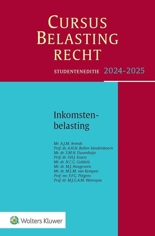 9789013175615 Cursus belastingrecht inkomstenbelasting 20..., Boeken, Schoolboeken, Zo goed als nieuw, Verzenden