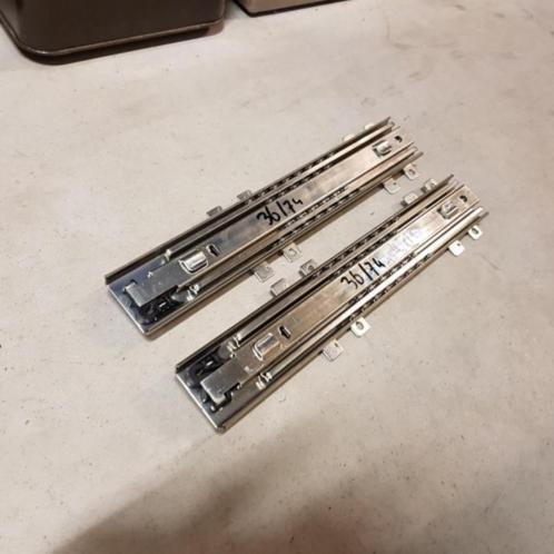 Ladegeleiders 36/74 cm - met rem, Doe-het-zelf en Verbouw, Metalen, Ophalen of Verzenden