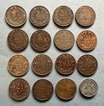 Nederland. 2 1/2 Cent 1894-1941: complete verzameling 2 1/2, Postzegels en Munten
