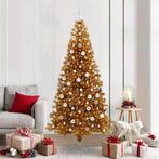 vidaXL Kerstboom met 300 LED met standaard Goud 210 cm PET, Verzenden, Nieuw