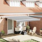 vidaXL Luifel handmatig uittrekbaar en LED 400x300 cm, Tuin en Terras, Zonneschermen, Verzenden, Nieuw