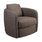 *WOONWINKEL* Dutchbone Soho Stone Retro Fauteuil Grijs, Verzenden, Nieuw, Stof