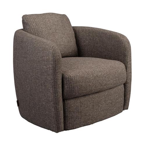 *WOONWINKEL* Dutchbone Soho Stone Retro Fauteuil Grijs, Huis en Inrichting, Fauteuils, Nieuw, Stof, Verzenden
