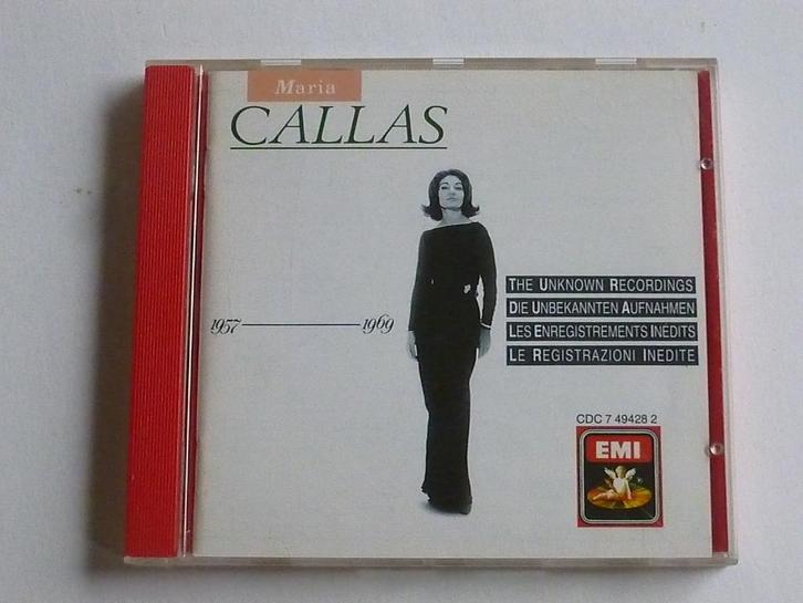 Maria Callas - The Unknown Recordings, Cd's en Dvd's, Cd's | Klassiek, Zo goed als nieuw, Verzenden