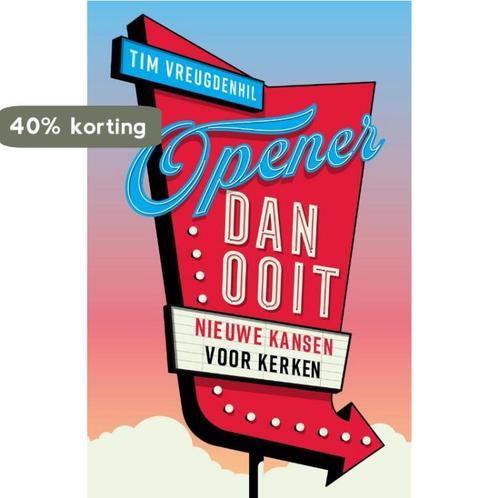 Opener dan ooit 9789043537001 Tim Vreugdenhil, Boeken, Godsdienst en Theologie, Gelezen, Verzenden