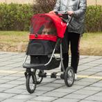 TRUUSK Dog Buggy Cat Buggy Pet Stroller Met 3 Wielen Opvouwb, Verzenden, Nieuw