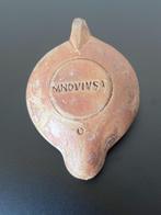 Oud-Romeins, Keizerrijk Terracotta Lamp, Antiek en Kunst