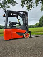 Linde E16 Elektrische Heftruck Triplex Sideshift Accu 85%, Linde, Heftruck, Ophalen of Verzenden, 1000 tot 2000 kg