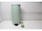 Brabantia NewIcon - Pedaalemmer - 30 liter - Jade Green, Verzenden, Zo goed als nieuw