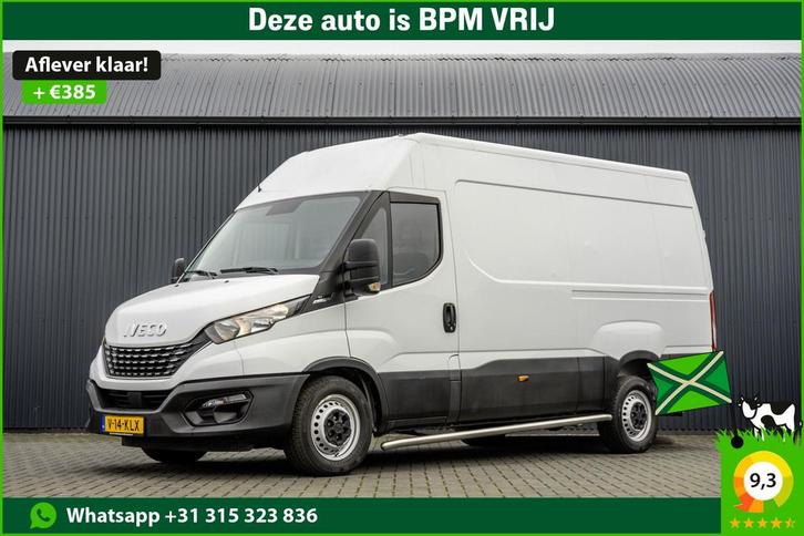 Iveco Daily **35S14V 2.3 L2H2 | Automaat | Euro 6 | Cruise |, Auto's, Bestelauto's, Lease, Overige kleuren, Automaat, Financial lease