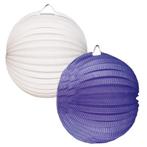 Lampionnen pakket wit en blauw - Lampionnen, Ophalen of Verzenden, Nieuw