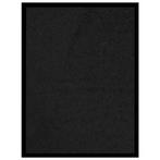 vidaXL Deurmat 40x60 cm zwart, Verzenden, Nieuw
