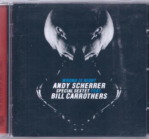 cd - Andy Scherrer Special Sextet - Wrong Is Right, Cd's en Dvd's, Cd's | Jazz en Blues, Verzenden