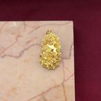 gouden broche/hanger van een mutsenbel (Hanger of bedel), Ophalen of Verzenden, Gebruikt, Goud, Overige merken