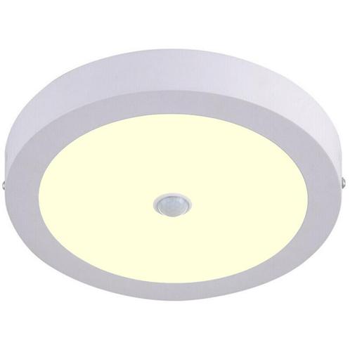 LED Downlight - Facto Dury - PIR Bewegingssensor 360° + Dag, Huis en Inrichting, Lampen | Spots, Plafondspot of Wandspot, Nieuw