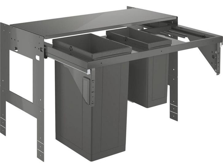 GROHE Inbouw prullenbak - 2 afvalbakken (1x29L en 1x11L) -, Huis en Inrichting, Woonaccessoires | Prullenbakken, Nieuw, Verzenden