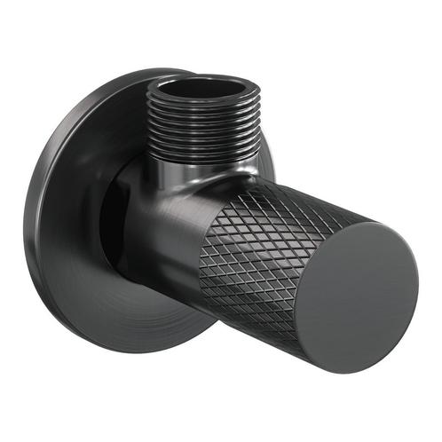 Hoekstopkraan Brauer Gunmetal Carving Edition Compleet Met, Doe-het-zelf en Verbouw, Sanitair, Kraan, Nieuw, Chroom, Ophalen of Verzenden