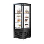GGM Gastro | Panoramische vitrine - 440 liter - 670mm - 5 |, Verzenden, Nieuw