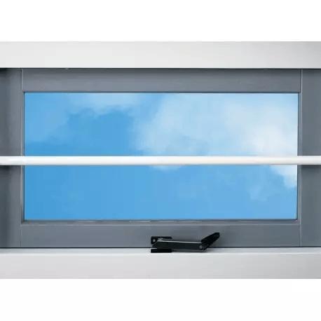 Secubar Secubar twist staal barriere stang wit, Doe-het-zelf en Verbouw, Overige Doe-het-zelf en Verbouw, Nieuw, Verzenden