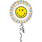 Helium Ballon Smiley Leeg 43cm, Hobby en Vrije tijd, Feestartikelen, Nieuw, Verzenden