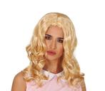 Pruik Lang Haar Blond Krul, Verzenden, Nieuw
