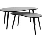 Bijzettafelset met organische vorm - 2 stuks, Huis en Inrichting, Verzenden, Nieuw