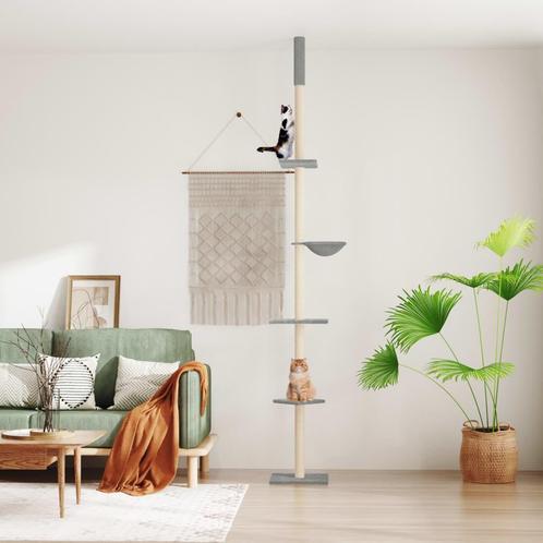 vidaXL Kattenmeubel vloer tot plafond 263,5-289,5 cm, Dieren en Toebehoren, Katten-accessoires, Nieuw, Verzenden