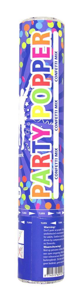 Confetti Kanon 28cm, Hobby en Vrije tijd, Feestartikelen, Nieuw, Verzenden