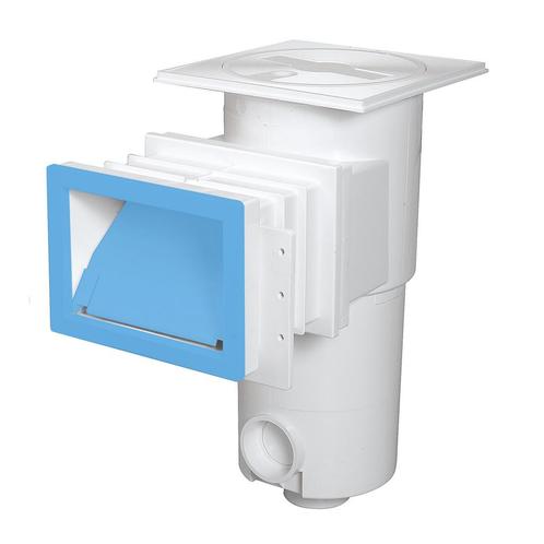 Flenskap met klep voor smalle zuigmond - Blauw, Tuin en Terras, Zwembad-toebehoren, Nieuw, Verzenden