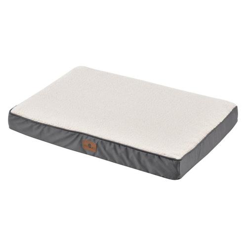 Hondenbed / hondenmand Milow - 76 x 51 x 8 cm - Beige, Dieren en Toebehoren, Hondenmanden, Nieuw, Verzenden