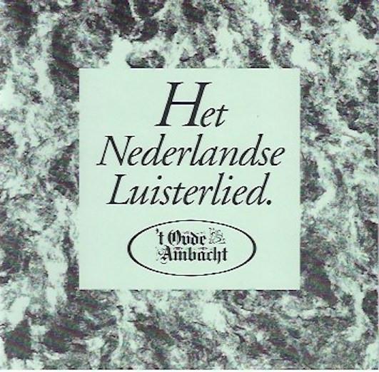 Various - Het Nederlandse Luisterlied, Cd's en Dvd's, Cd's | Pop, Gebruikt, Ophalen of Verzenden