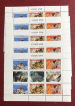 Suriname 2008 - Partij 65 (5x13) blokken en vellen -, Gestempeld
