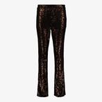 TwoDay dames glitter flared legging bruin maat XL, Kleding | Dames, Verzenden, Nieuw