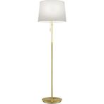 LED Vloerlamp - Trion Dyon - E27 Fitting - Rond - Mat Goud -, Huis en Inrichting, Lampen | Vloerlampen, Ophalen of Verzenden, Nieuw