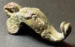 Oud-Romeins Brons Extreem zeldzaam, amulet-hanger in de vorm