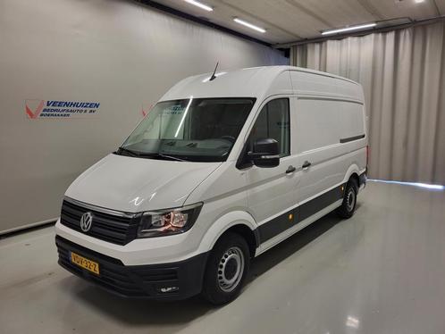 Volkswagen Crafter 2.0TDI L3/H3 2X Schuifdeur Euro 6!, Auto's, Bestelauto's, Onderhoudsboekje, Lease, Handgeschakeld, Wit, Financial lease