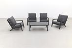 VDG Atlanta stoel loungeset - 5 delig, Tuin en Terras, Tuinsets en Loungesets, Verzenden, Nieuw, Overige materialen, Loungeset